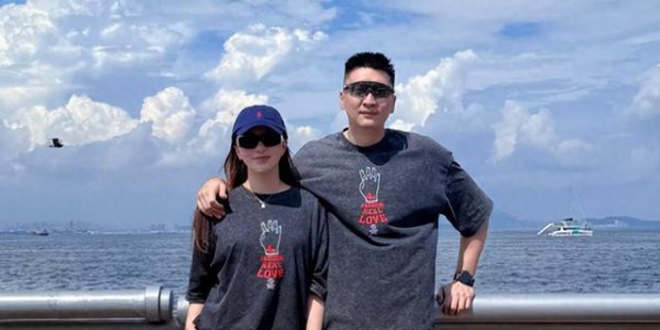 孙悦和妻子大连度假，再婚又娶大美女，财富自由，儿子也爱打篮球