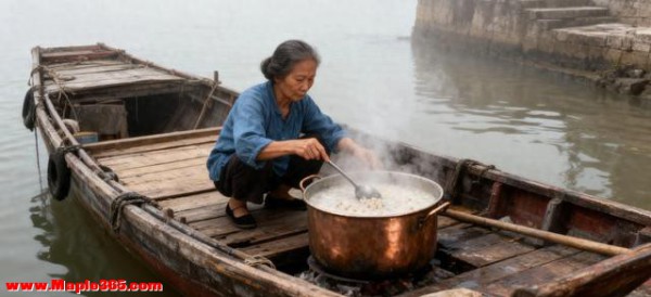 一碗艇仔粥里的时光摆渡人