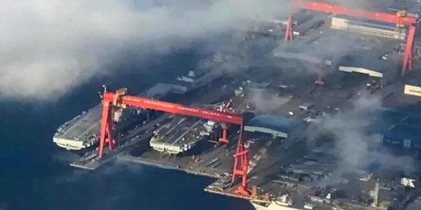 中国第四艘核动力航母在大连开建？国防部回应航母建造进展！