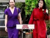 华为长公主罕见携夫亮相！50岁穿素衣难掩贵气，这才是真豪门风范