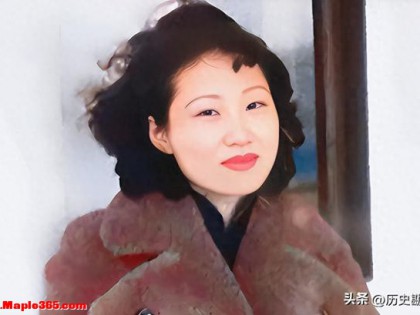 这才是赵四小姐真实样貌，并非演员扮演！难怪张学良痴迷！