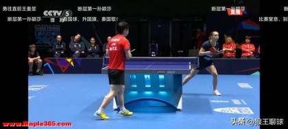 1/8决赛孙颖莎3-0零封琳达！五连胜碾压削球，全场统治力拉满