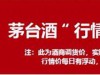 茅台及其它国内高端白酒最新行情价。i茅台将上线核验、签收功能