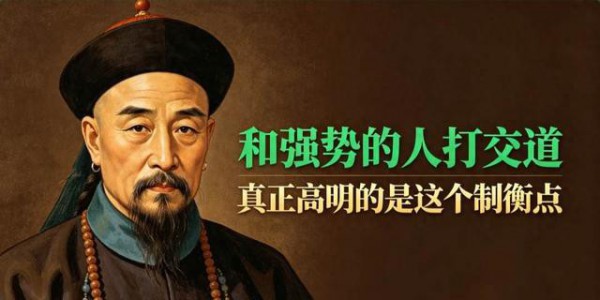 曾国藩忠告：和强势的人打交道，顺从是险，对抗是蠢，应该这样做