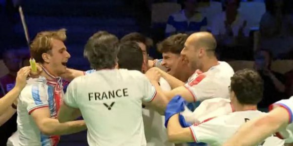 3-0横扫日本！法国男羽创造历史首进汤杯四强
