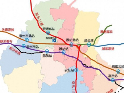 潍坊市中心悄悄“北移”？这2个新中心正在强势崛起！