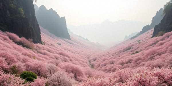 炸裂！温州雁荡山樱花真的杀疯了！这粉色浪漫谁去谁迷糊