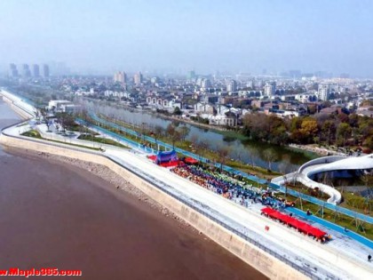 今天通车！700多人齐聚海宁这里，打卡绝美新地标