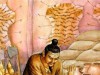 炎帝王朝520年传8世，末代炎帝榆罔与黄帝一战而落败。
