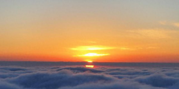 迎着新年的第一缕光！