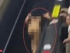 女子奔逃中受伤，边跑边脱衣到一丝不挂，现场市民都懵了！