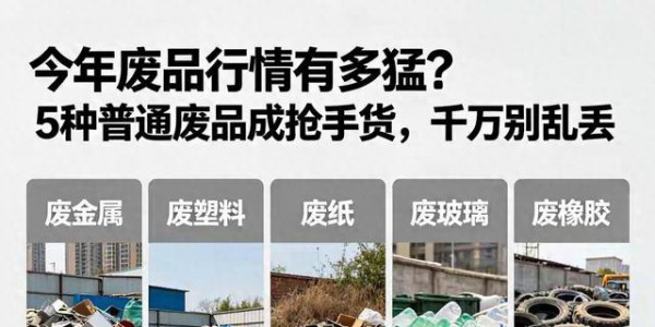 5种废品价格暴涨400%！现在成抢手货，千万别随手扔