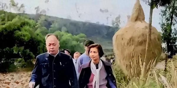 59年，陈毅回到四川老家，夫人张茜那年37岁，长相出众，气质非凡