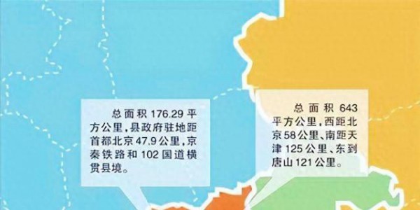 三河大厂香河，如何成为北京天津都不要的河北飞地？