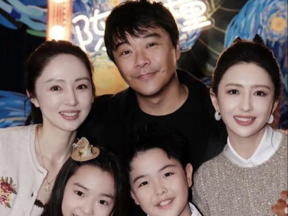 佟丽娅陈思诚，为儿子朵朵庆祝10岁生日，离了婚，也可以很体面