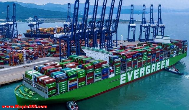 长荣货轮入天津港被拒？帮美运坦克入台！损失惨重苦不堪言