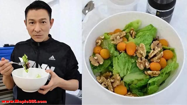 63岁刘德华晒一日三餐，网友说太狠了，难怪看起来像40岁