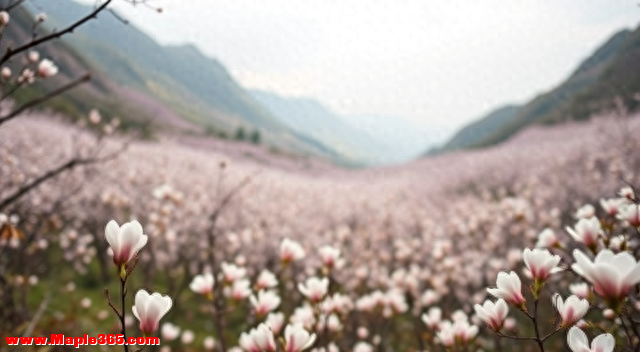 别挤武大！湖北崇阳万亩野樱玉兰免门票，两日游正当时