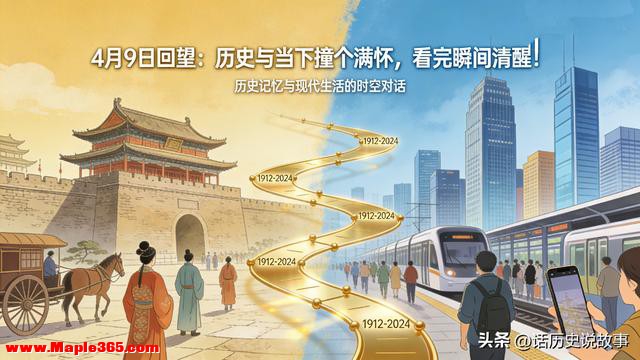 4月9日回望：历史与当下撞个满怀，看完瞬间清醒！