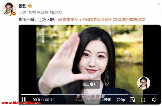 赔了夫人又折兵！以为能“毁掉”景甜，不料自己先被扒了个底朝天
