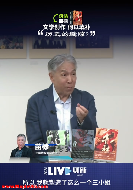 1个女人对416卷明史，苗棣用4年时间，从男人传记里把她打捞上来