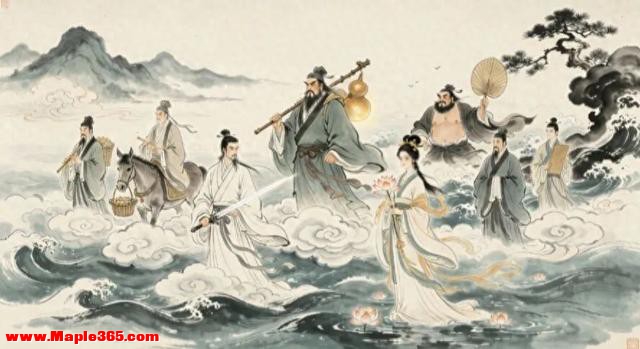 神话背后的真相！八仙大多有历史原型，真实身世远比传说耐人寻味