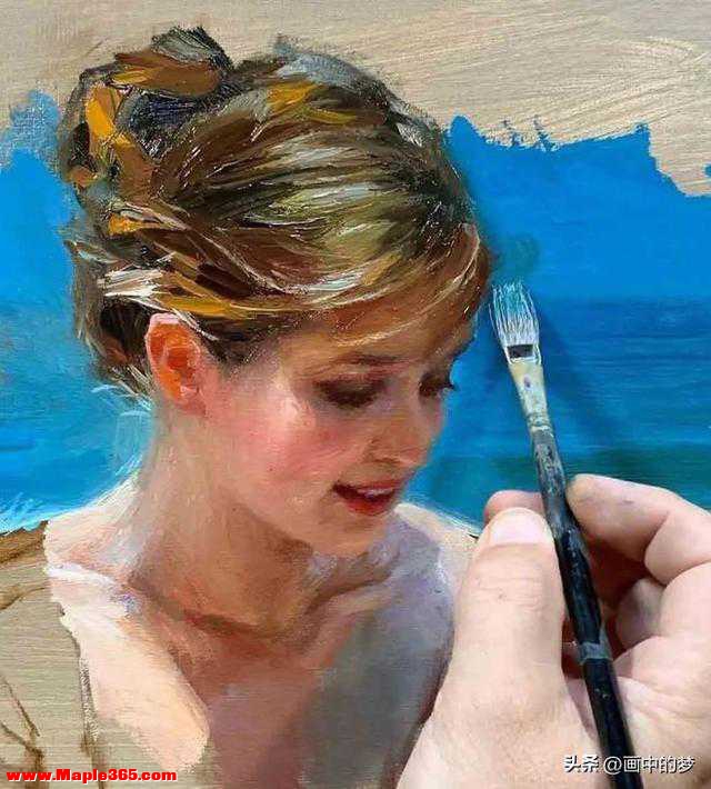 俄罗斯画家弗拉基米尔的油画新作美女，性感温柔-3.jpg