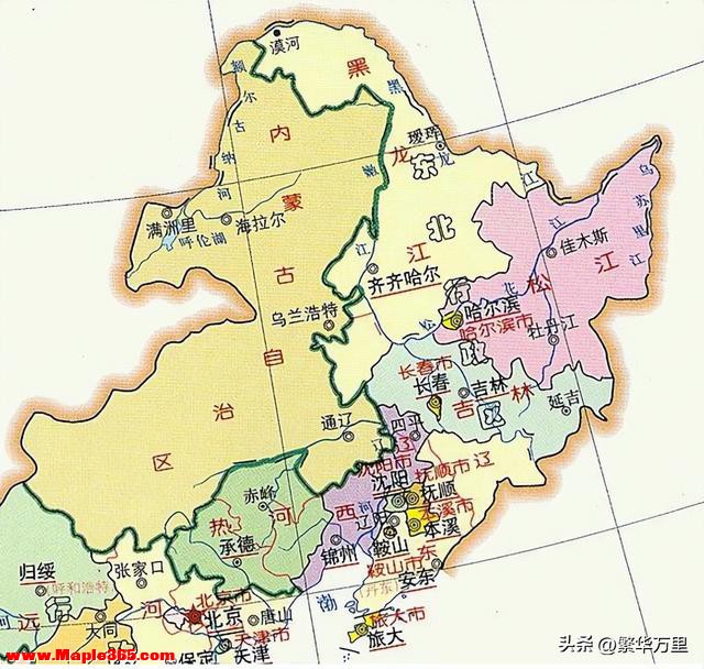 东北三省的区划调整，辽宁和黑龙江的20个县，为何划入吉林省？-7.jpg