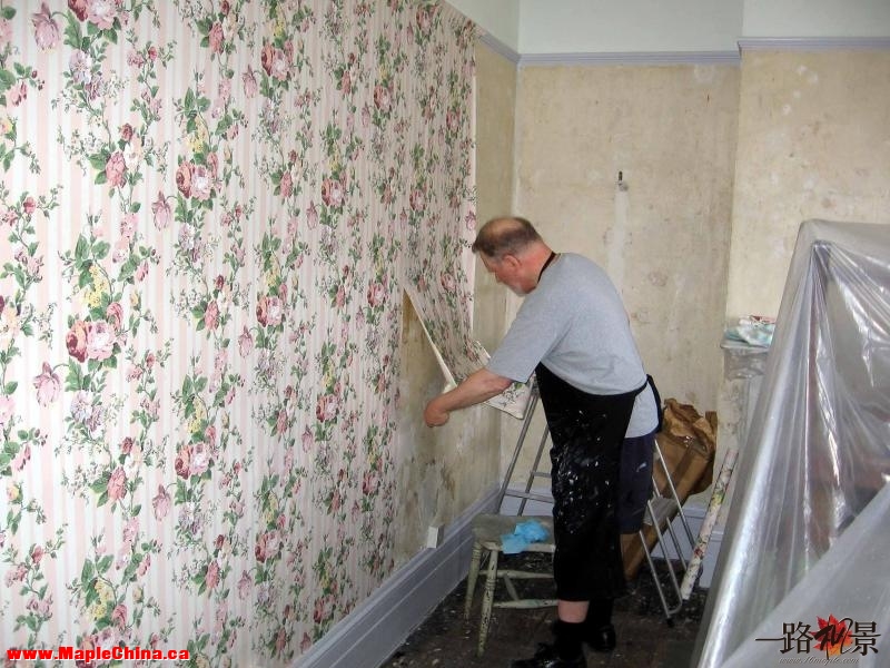 DIY-Fabric-Wallpaper-With-Installation