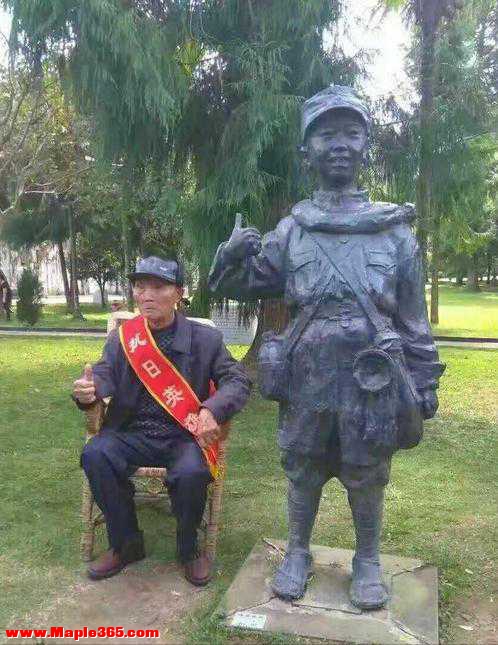 看到抗日娃娃兵照片，贵州83岁老人流泪：这是70年前的我啊-13.jpg