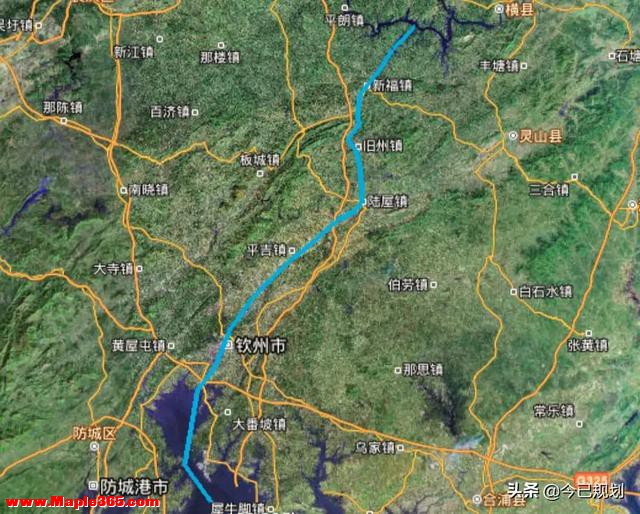 广西平陆运河开通之后，会有哪些新城崛起呢？陆屋六景新福在其中-3.jpg