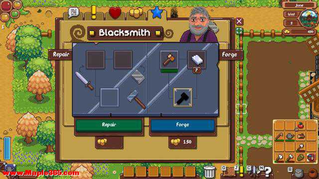 农业建造游戏《像素郡物语》上架Steam 明年发售-4.jpg