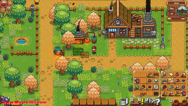 农业建造游戏《像素郡物语》上架Steam 明年发售-5.jpg